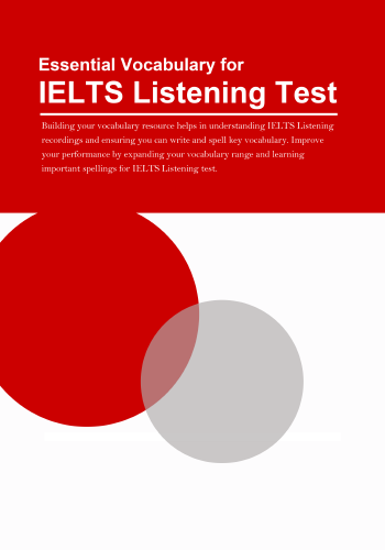 IELTS Listening Vocab